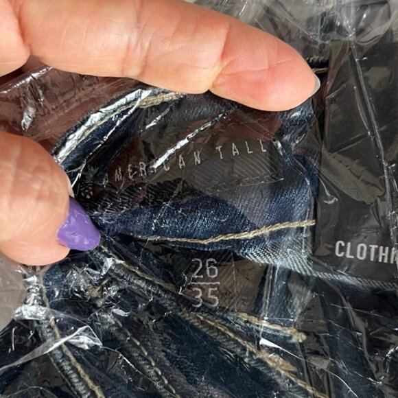 American Tall - Women's Sarah Mid Rise Skinny Tall Jean. Size: 26Wx35L. NIB. - Picture 8 of 16